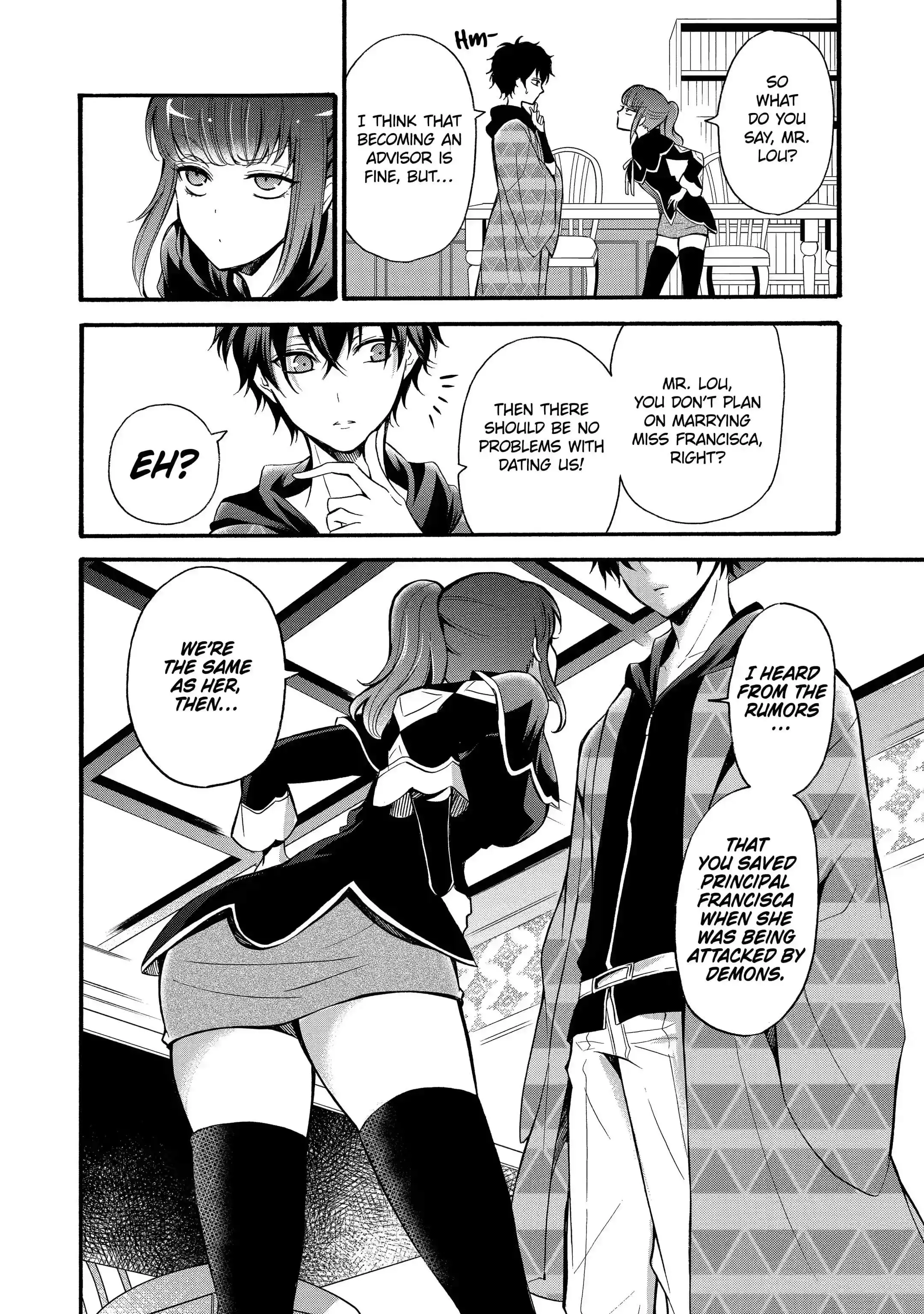 Mahou Shoujo Gakuen no Suketto Kyoushi Chapter 13.1 7